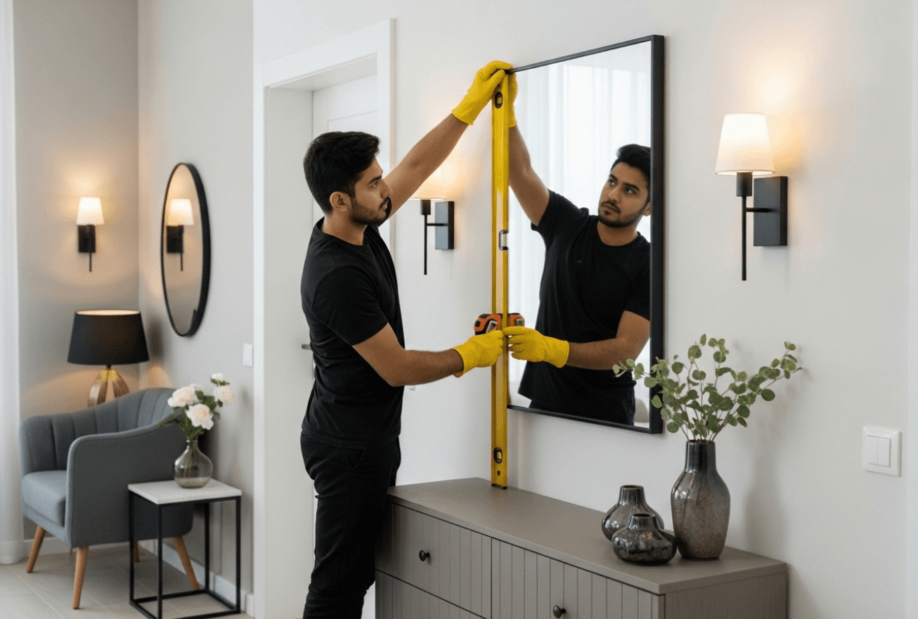 تعليق المرايا