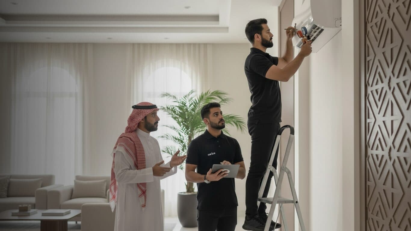 ٧ علامات تدل على حاجتك إلى خدمات إصلاح المكيف في الرياض
