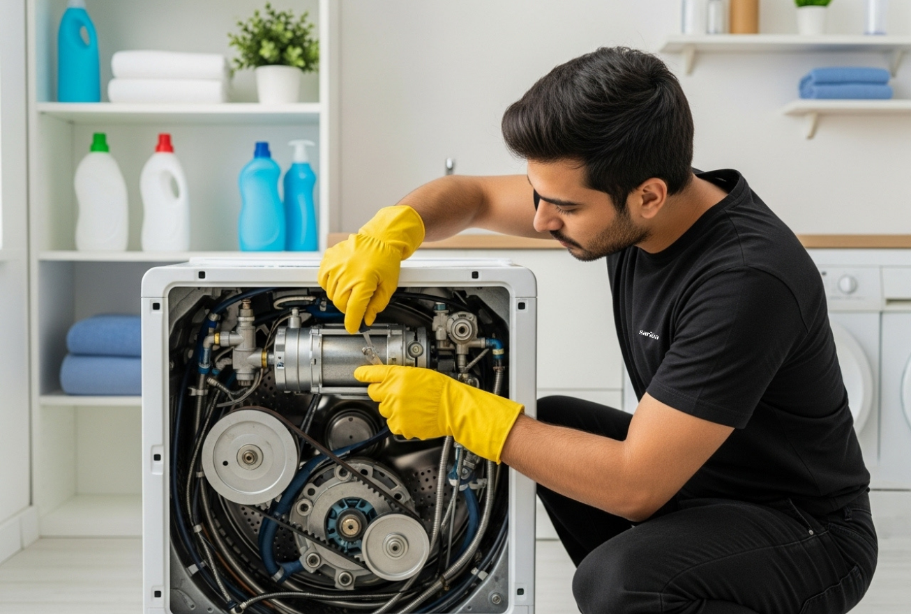 Manual Washing Machine Repairing