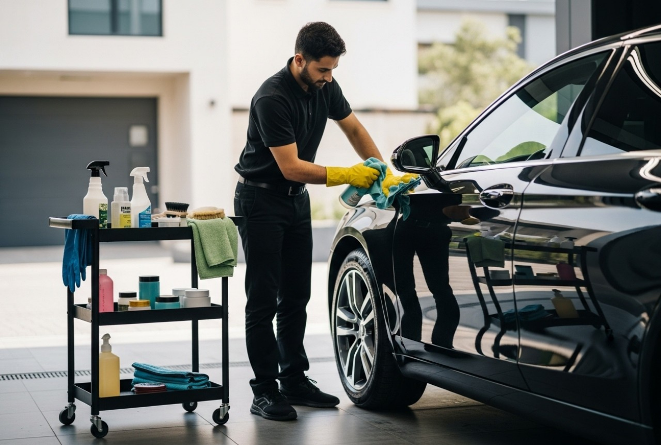 Car Detailing Luxury Sedan