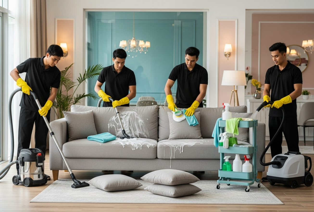 10 Seater Sofa Cleaning